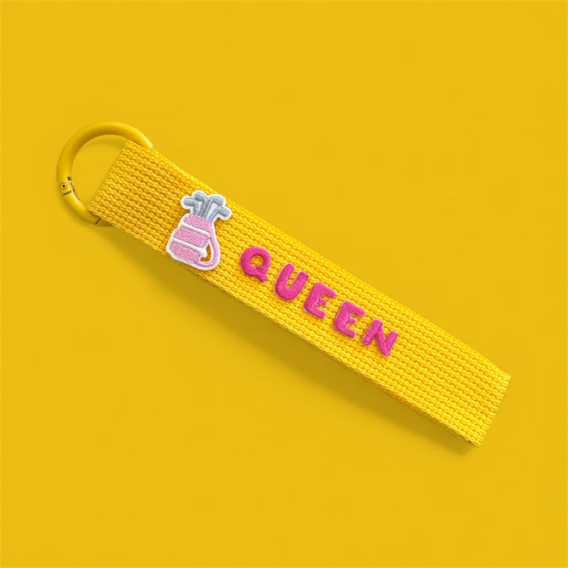 Sports Patch (Zone 1) Personalized Name Keychain