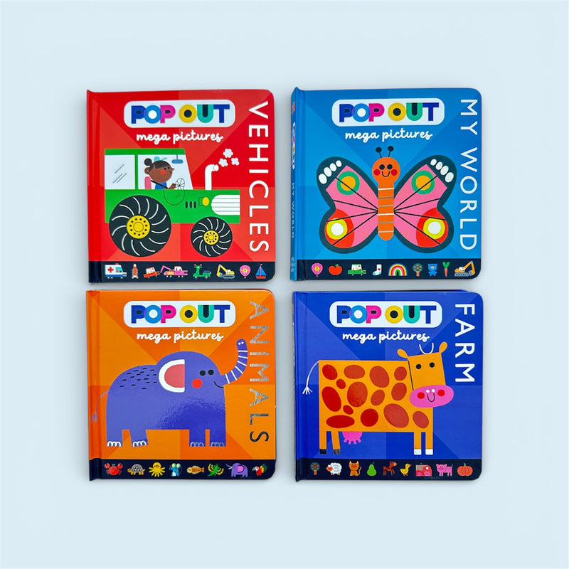 Pop Out Mega Book 4 set