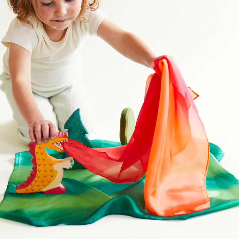 Mini Fire Playsilk