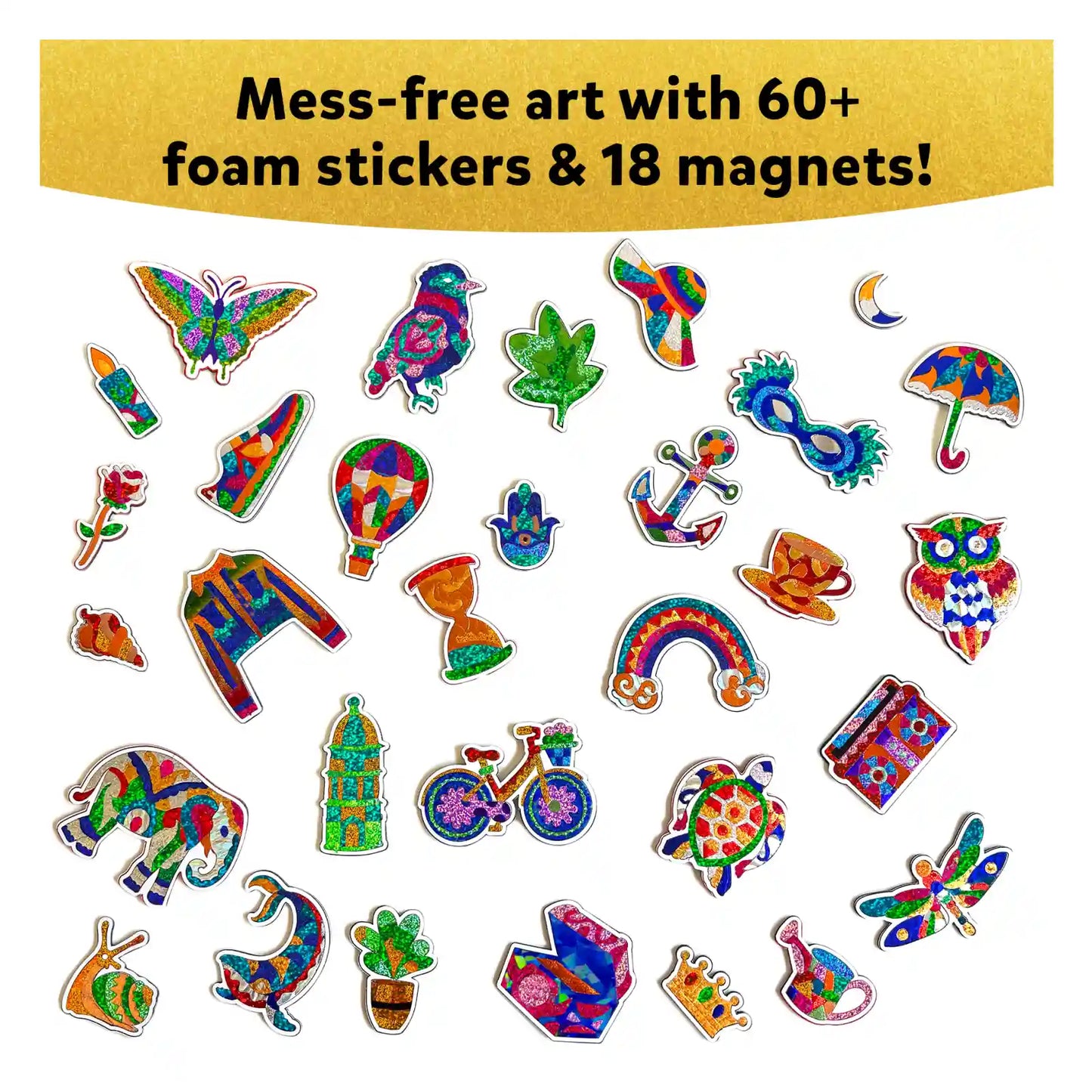 Foil Fun : Pretty Patterns (MAGNET included)