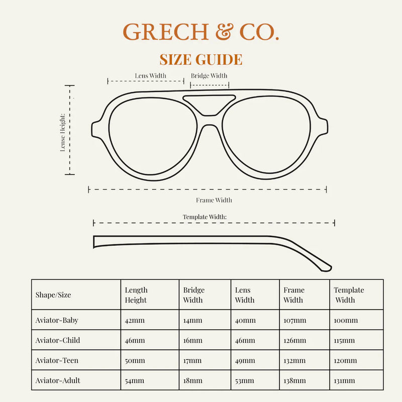 Grech & Co Aviator Baby 아비에이터 베이비 | 0-2yrs