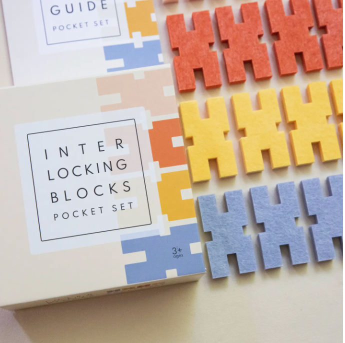 Felt Blocks- 32 Pocket Set