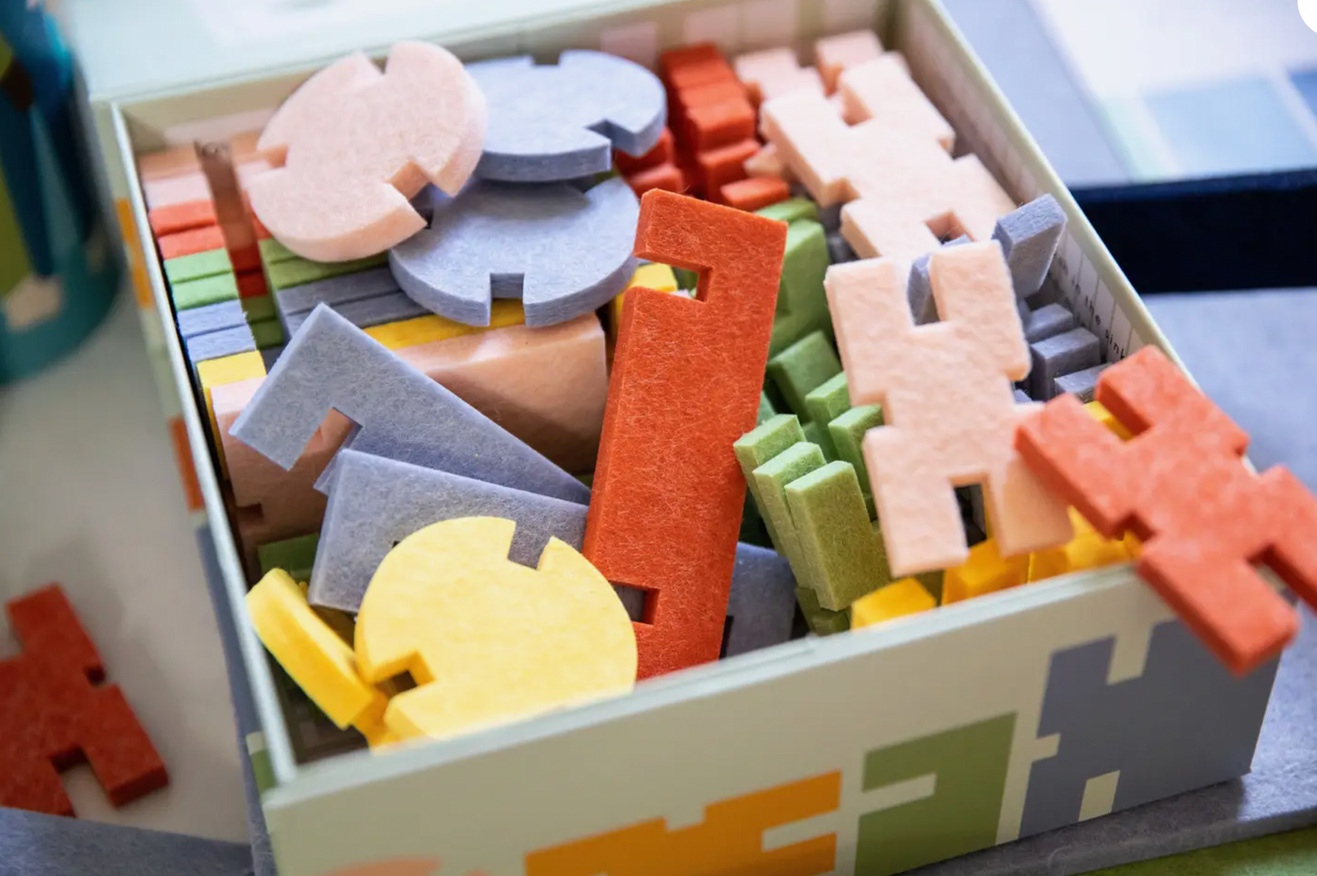 Felt Blocks- 92 Architecture Set