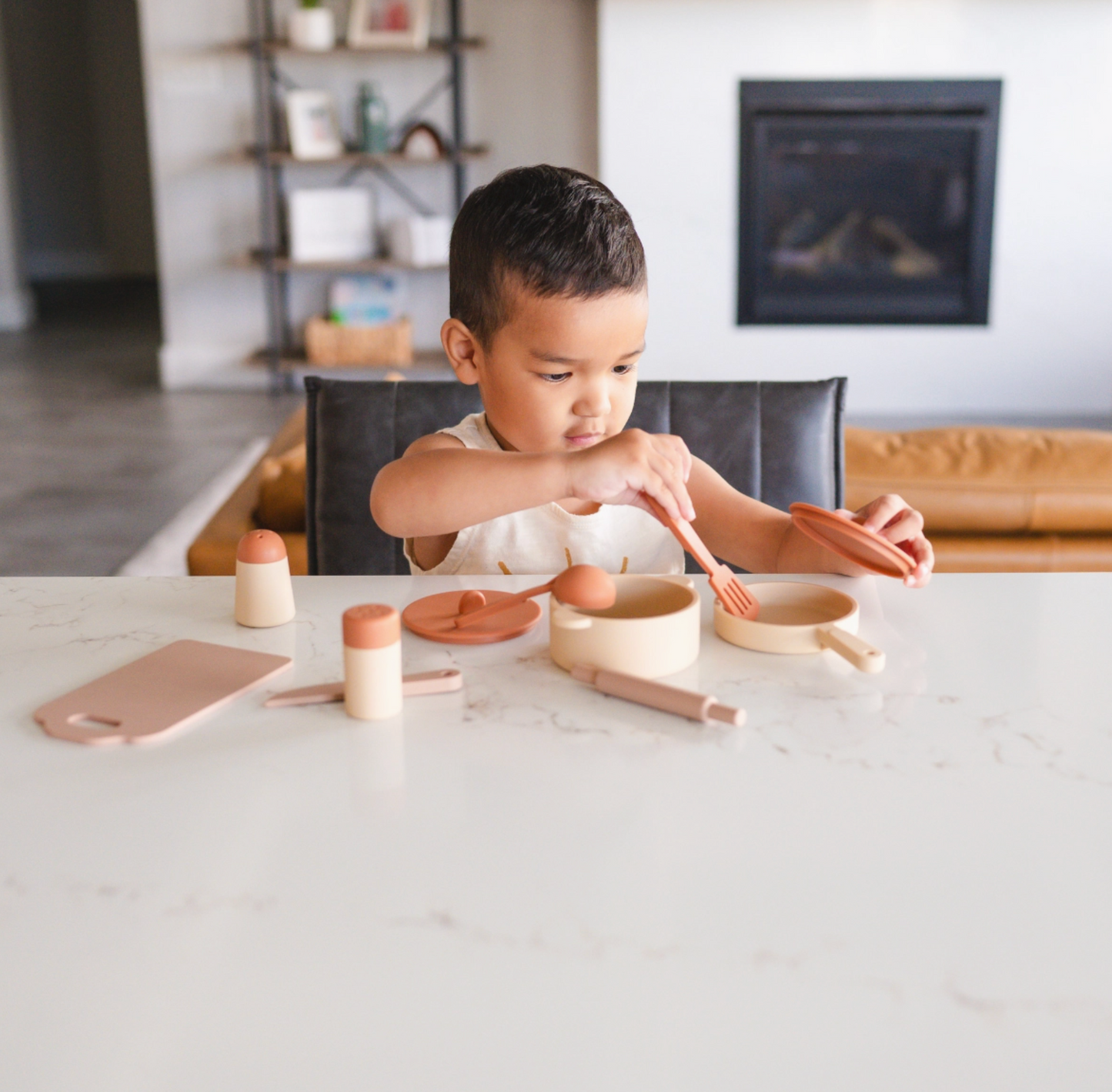 Silicone Kitchen Playset