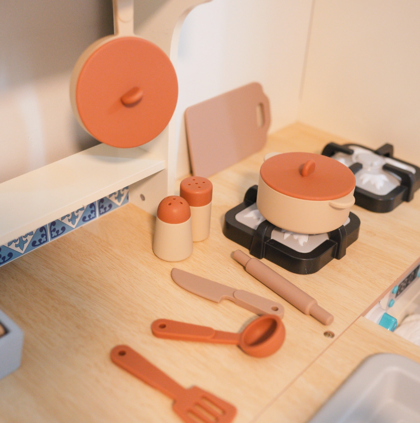 Silicone Kitchen Playset