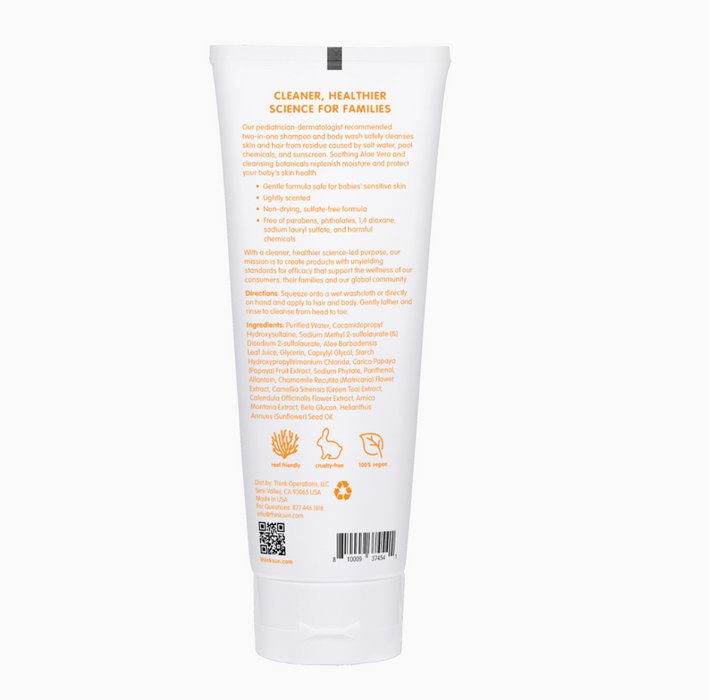 선크림/클로린 리무버 Thinkbaby Chlorine / Sunscreen Remover - Shampoo & Body Wash
