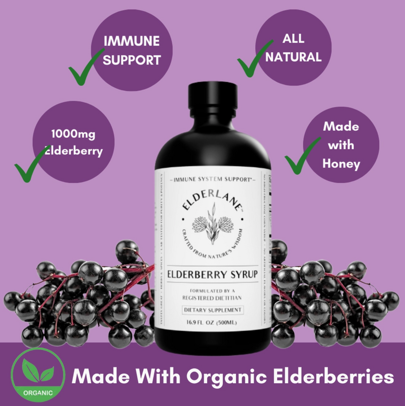 Elderberry by ElderLane 16.9 oz (500ml)