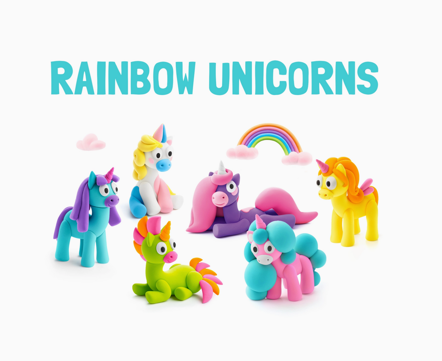 Hey Clay - Rainbow Unicorns