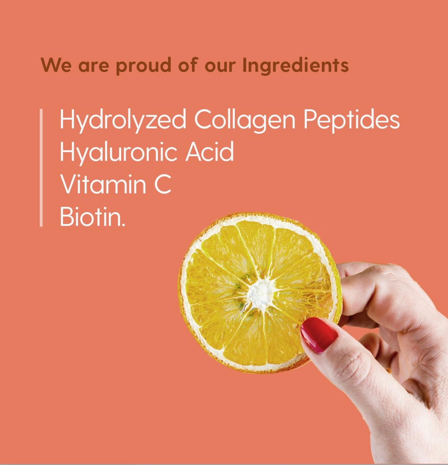 Collagen+ with Hydrolyzed Collagen Powder - Biotin - Hyaluronic Acid & Vitamin C