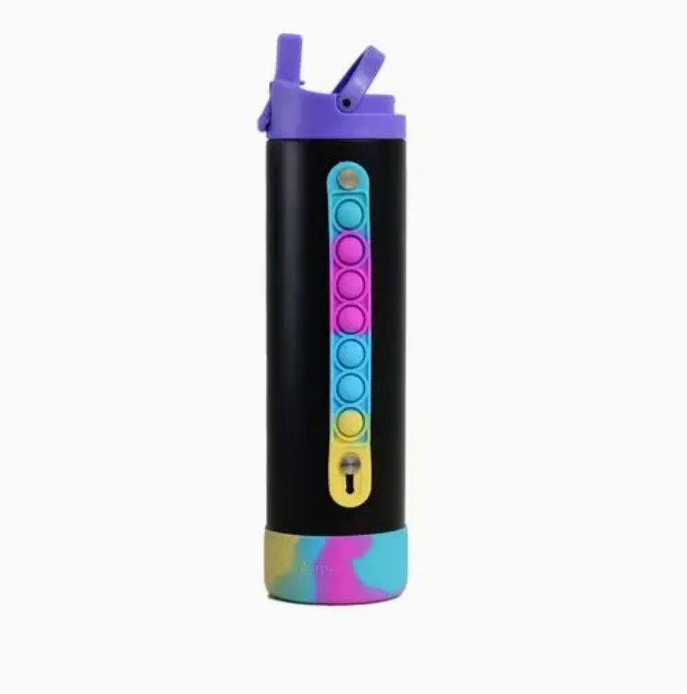20oz Iconic Pop Bottle - Black