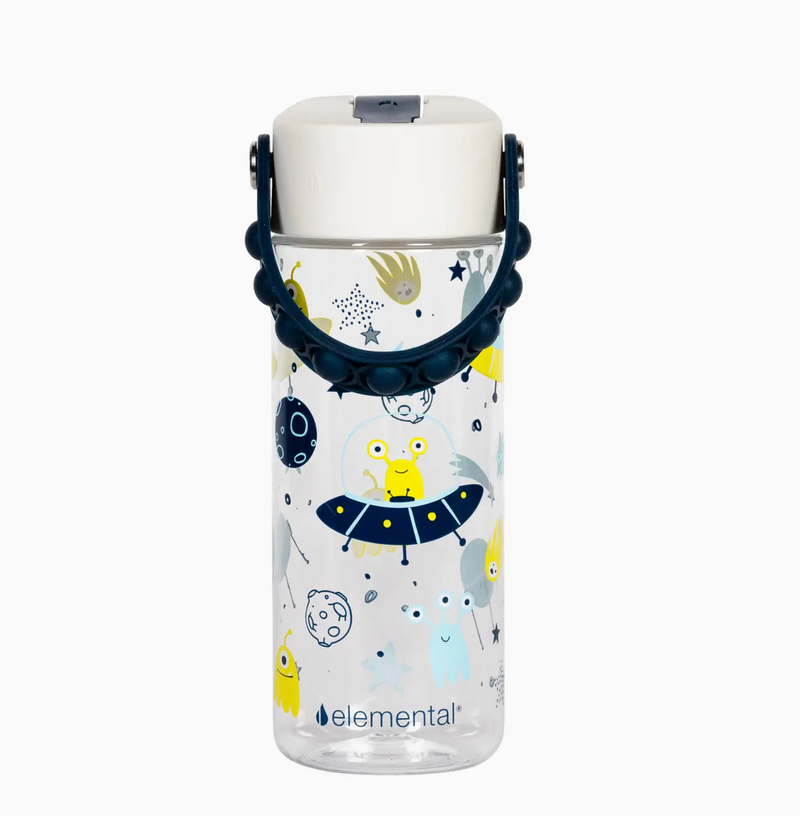 18oz Splash Pop Bottle -Alien Invasion