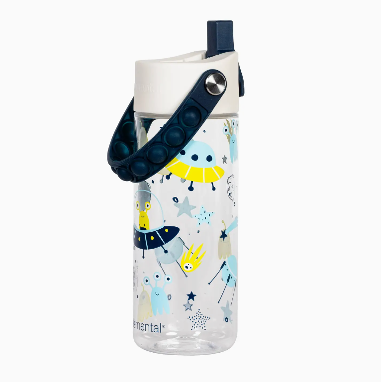 18oz Splash Pop Bottle -Alien Invasion