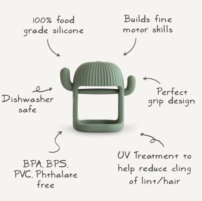 No Drop Cactus Teether