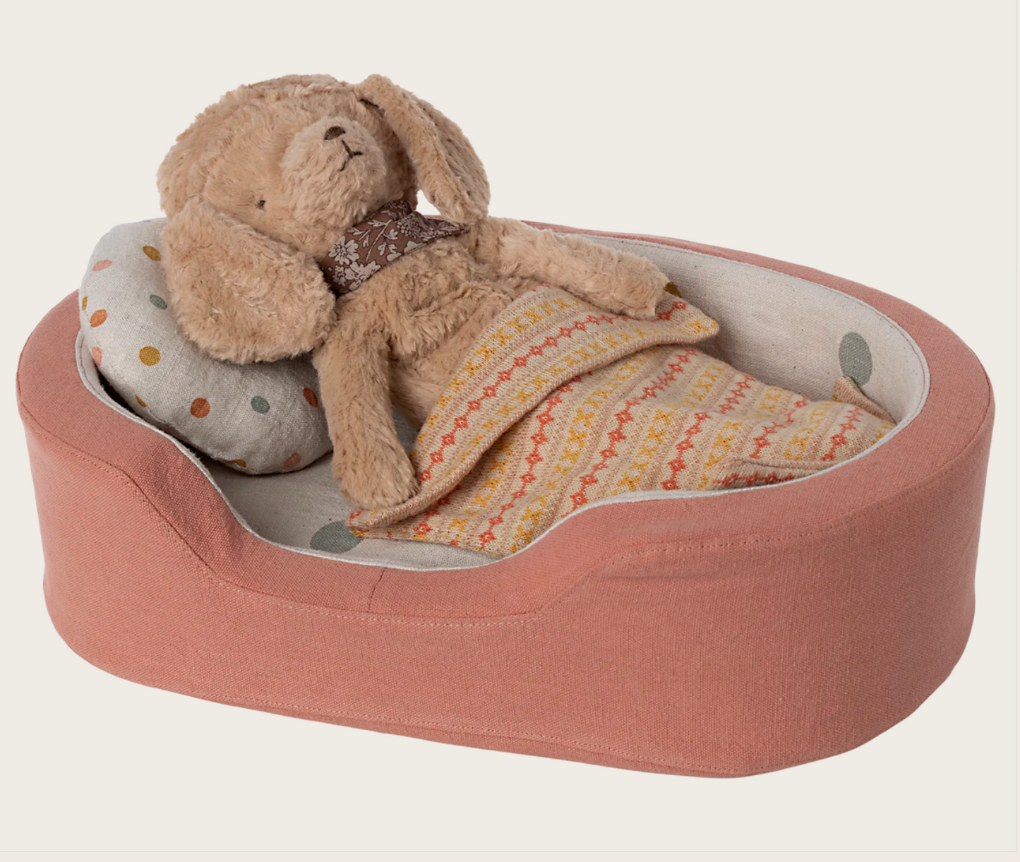 Cozy Basket. Medium- Coral