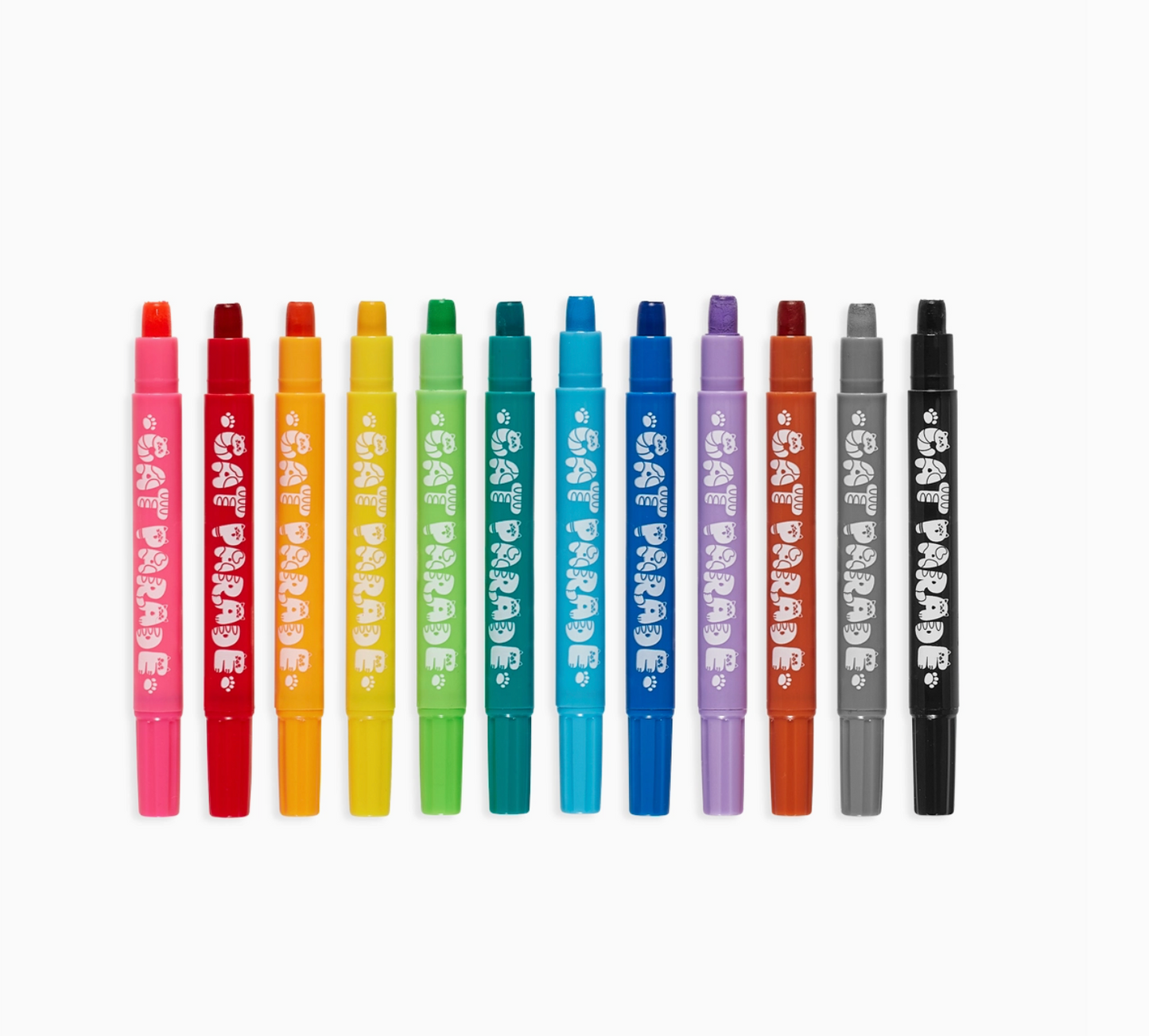 Cat Parade Gel Crayons - Set of 12