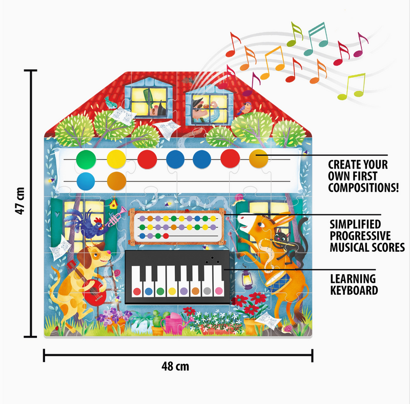 My First Music School Educational Game For Kids