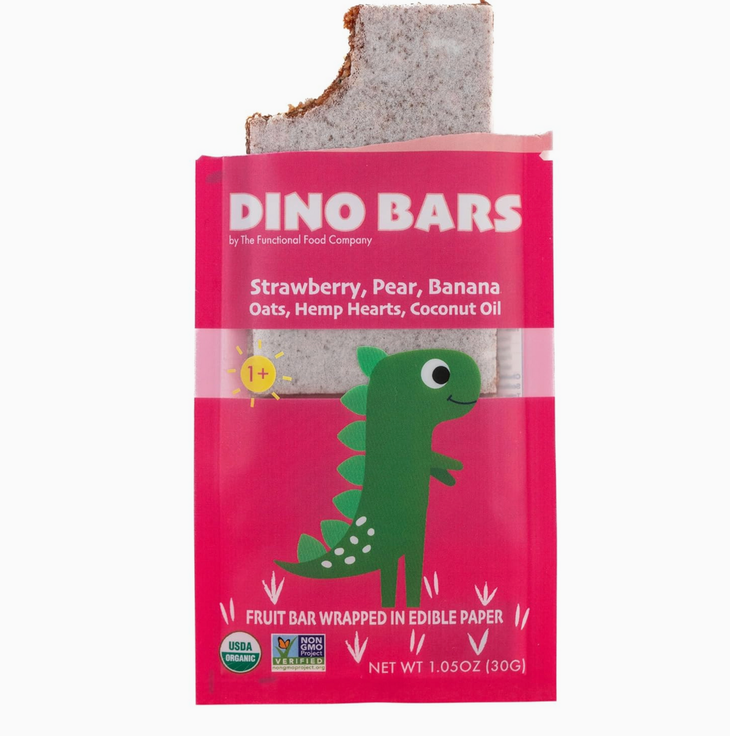 DINO BARS Strawberry Bar | 10 packs