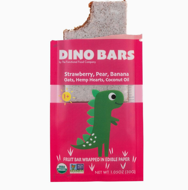 DINO BARS Strawberry Bar | 10 packs