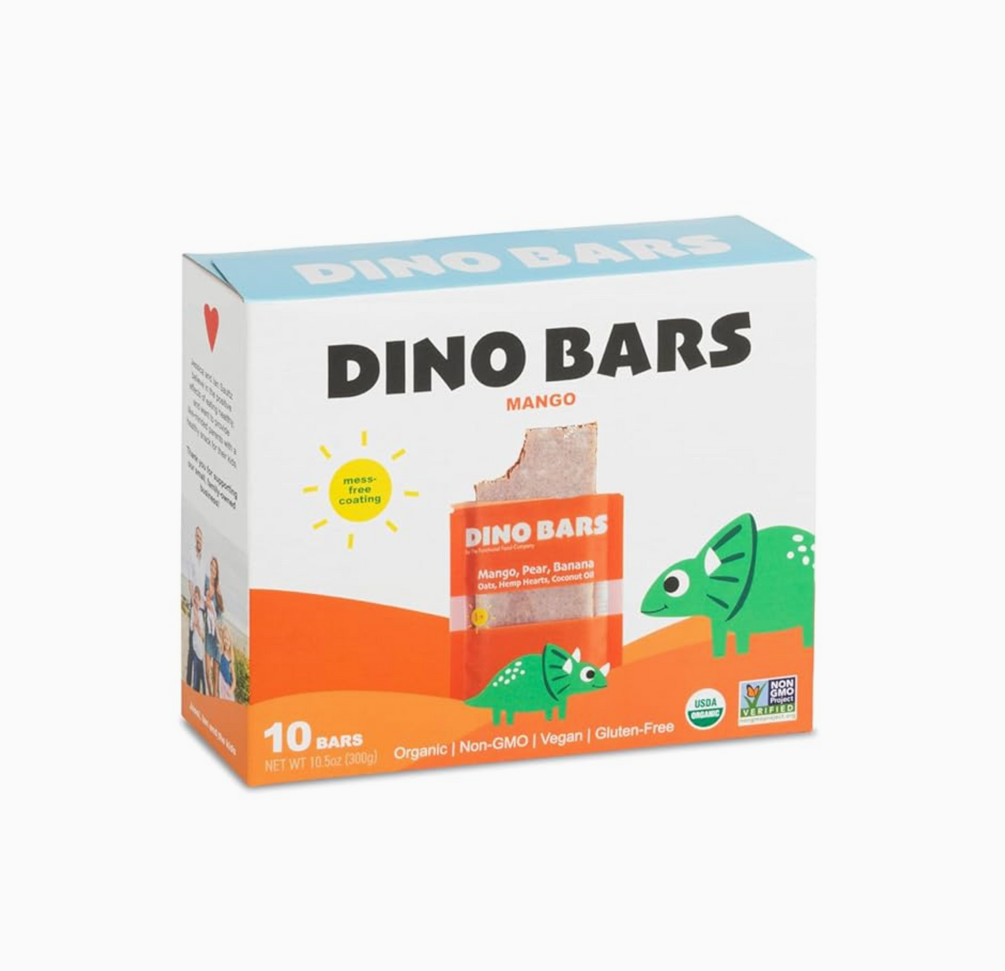 DINO BARS Mango Bar | 10 packs