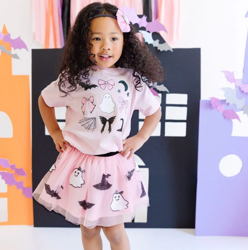 Ghost Bow Halloween Headband