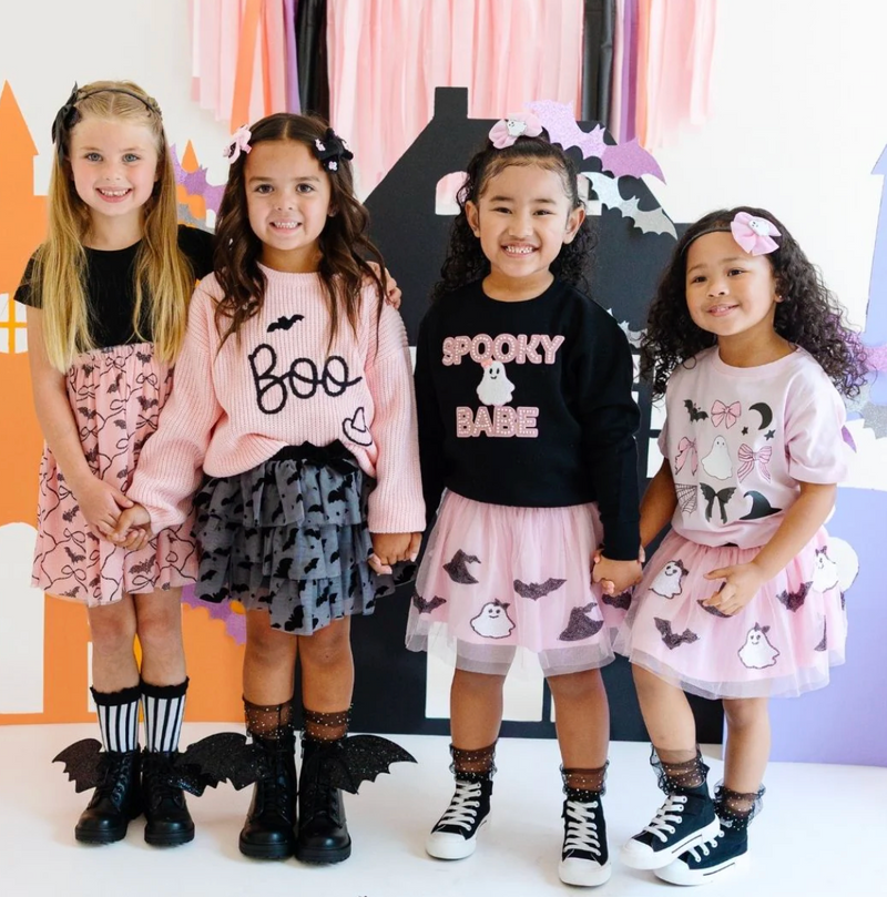 Ghost Bow Halloween Headband