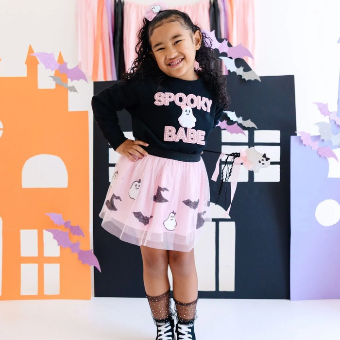 Spooky Babe Sequin Halloween Tutu