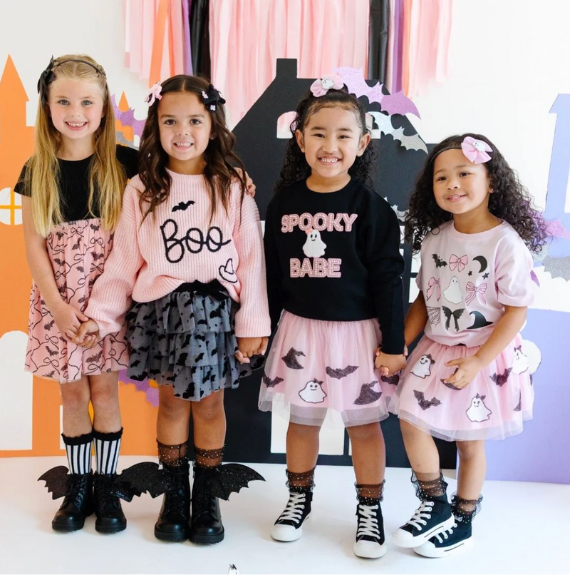 Spooky Babe Sequin Halloween Tutu