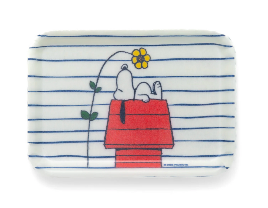 Doghouse Flower Vintage-Style Tray