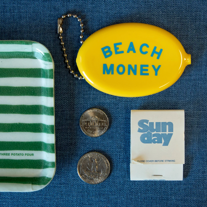 Coin Pouch- Beach Money