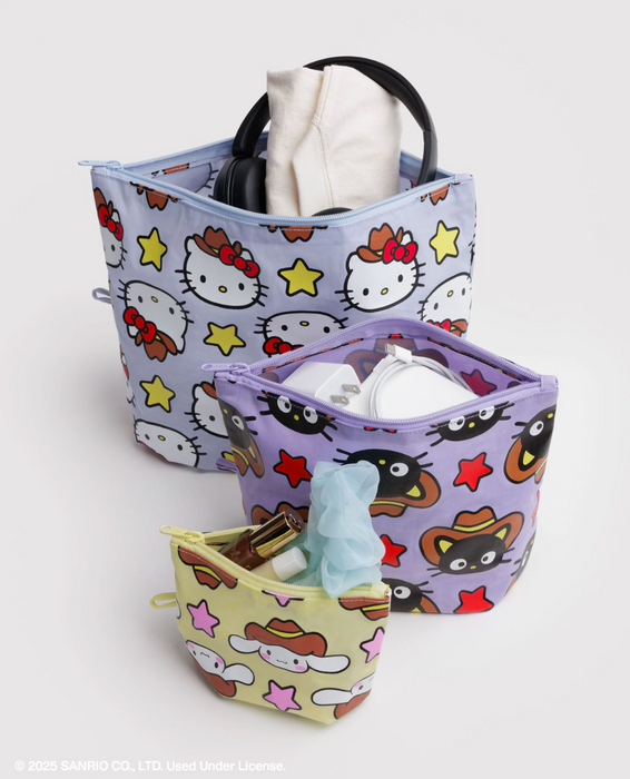 Go Pouch Set - Hello Kitty & Friends Western