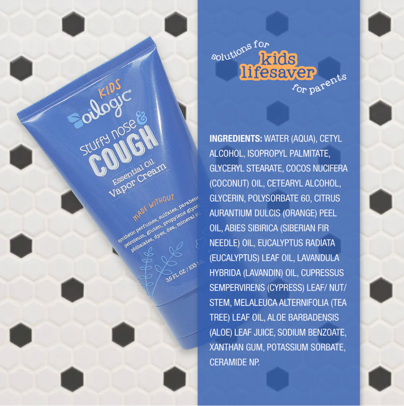 Stuffy Nose & Cough Essential Oil Vapor Cream