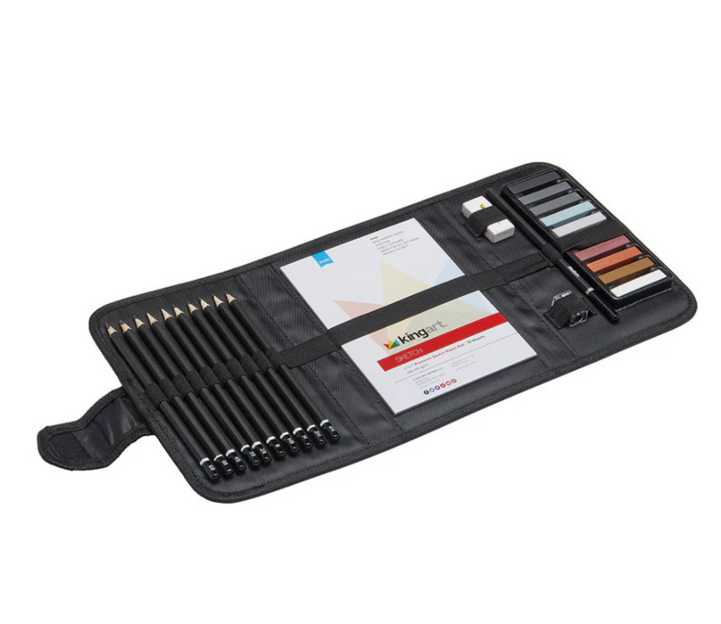 Sketching & Drawing Travel Set, 25 pc