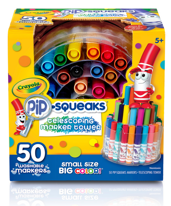 Pip-Squeaks Telescoping Marker Tower 50ct