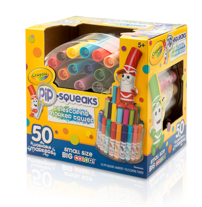 Pip-Squeaks Telescoping Marker Tower 50ct