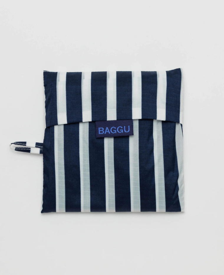 Big Baggu - Navy Stripe