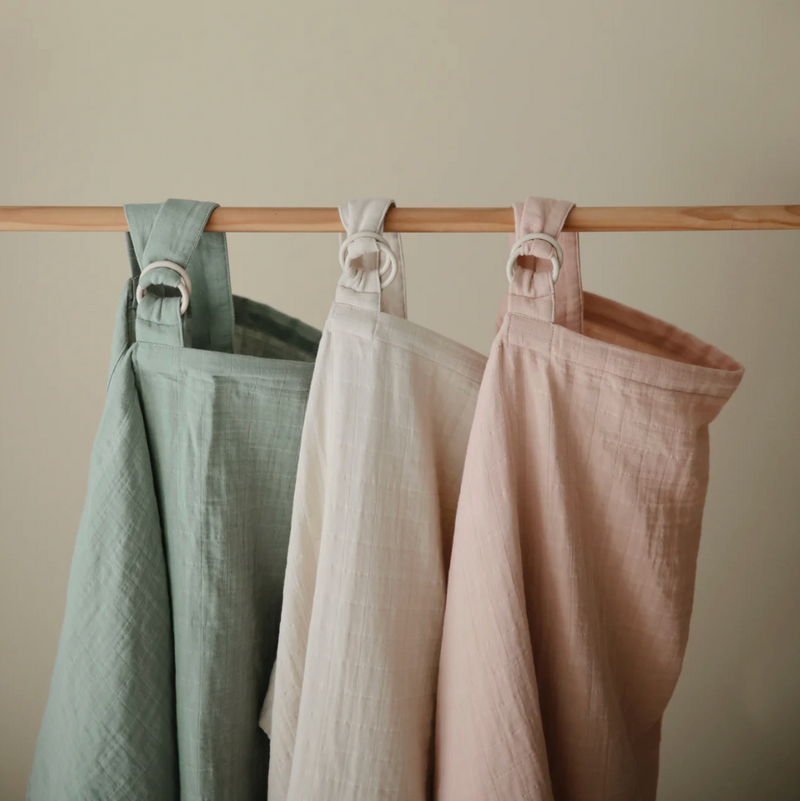 Muslin Nursing Cover - Fog