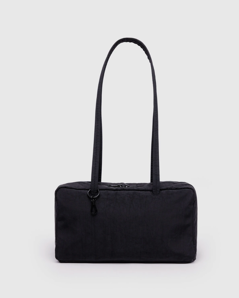Nylon Bowler Bag - Black