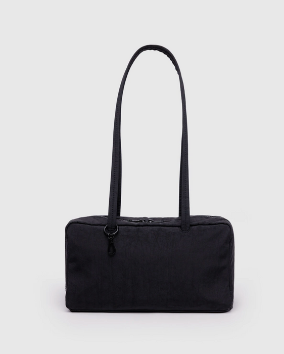 Nylon Bowler Bag - Black