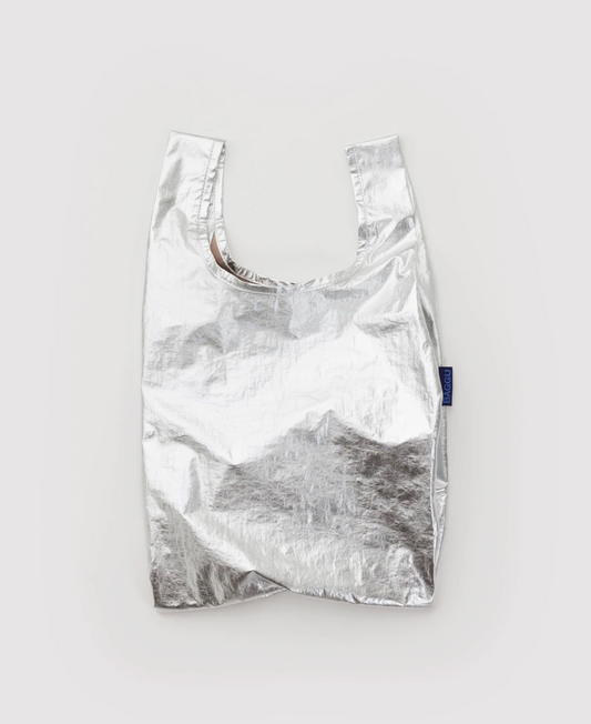 Baby Baggu - Chrome Metallic
