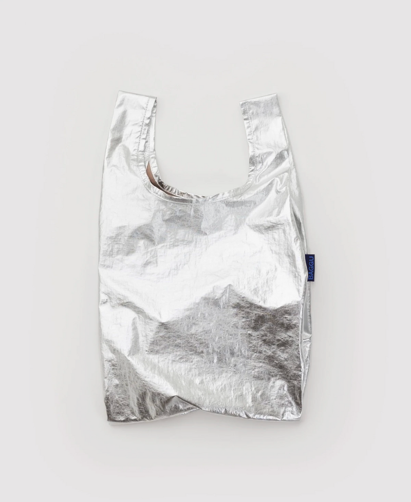 Baby Baggu - Chrome Metallic
