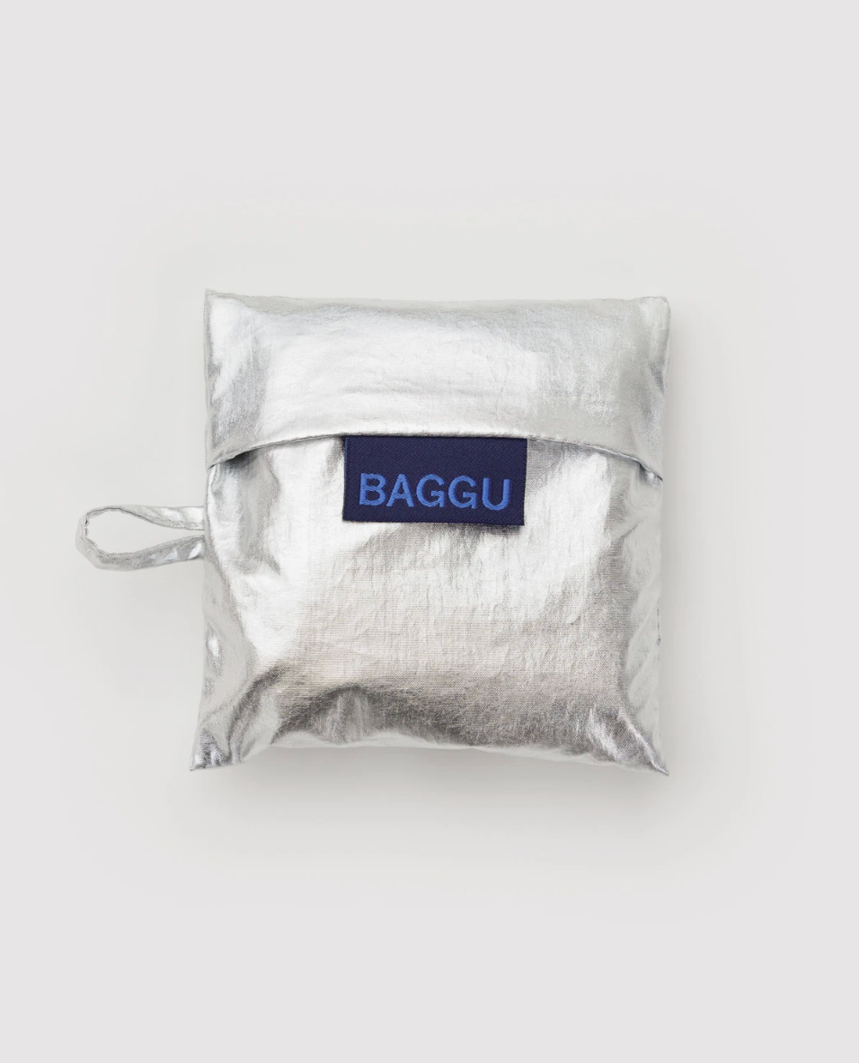 Baby Baggu - Chrome Metallic