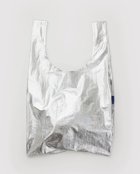 Standard Baggu - Chrome Metallic