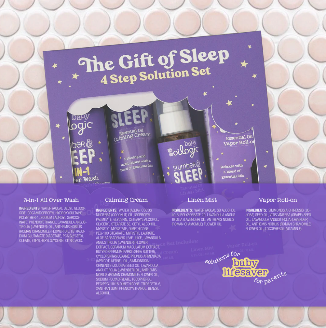 The Slumber & Sleep Gift of Sleep Solutions Set - 4 Piece