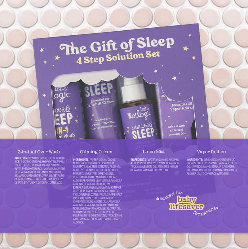 The Slumber & Sleep Gift of Sleep Solutions Set - 4 Piece