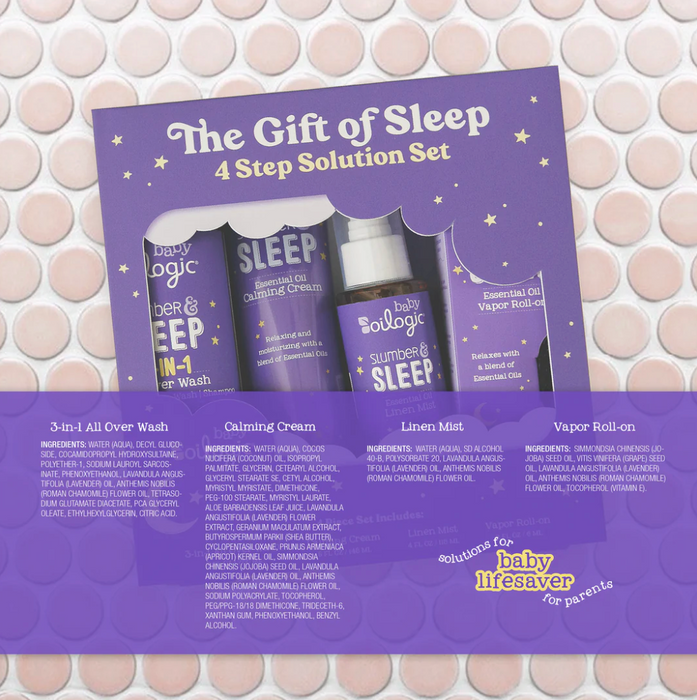 The Slumber & Sleep Gift of Sleep Solutions Set - 4 Piece