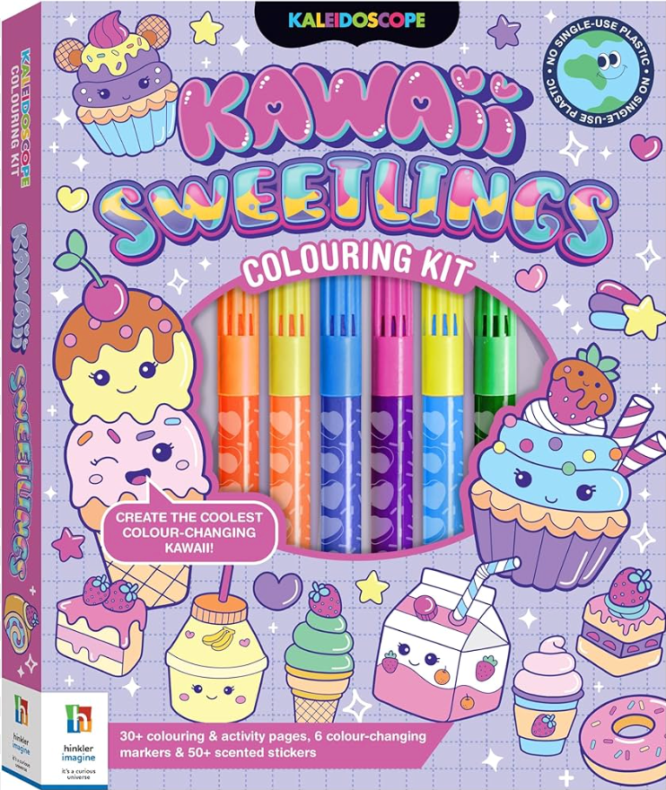 Kawaii Sweetlings Coloring Kit