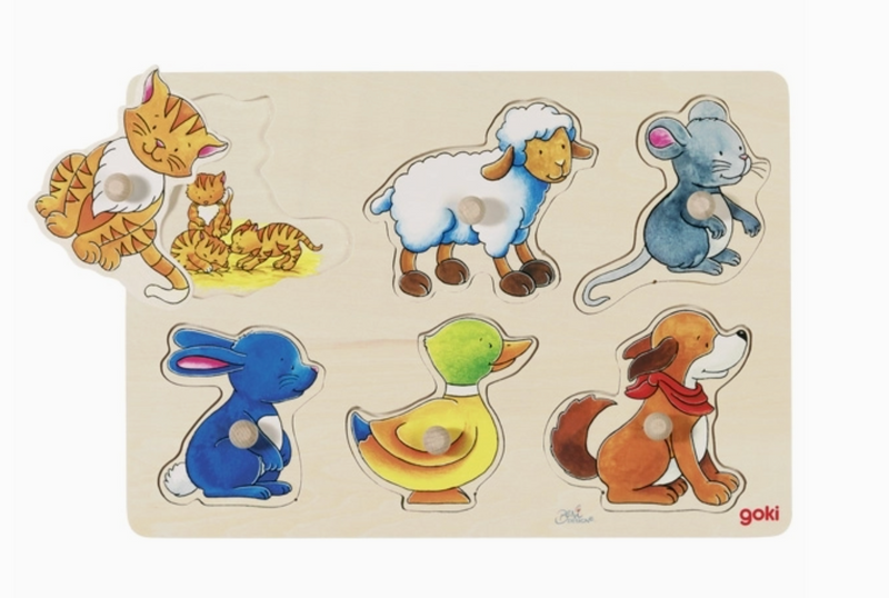 Puzzle - Mother and Baby with Background