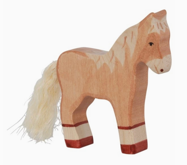 Foal, Standing, Light Brown