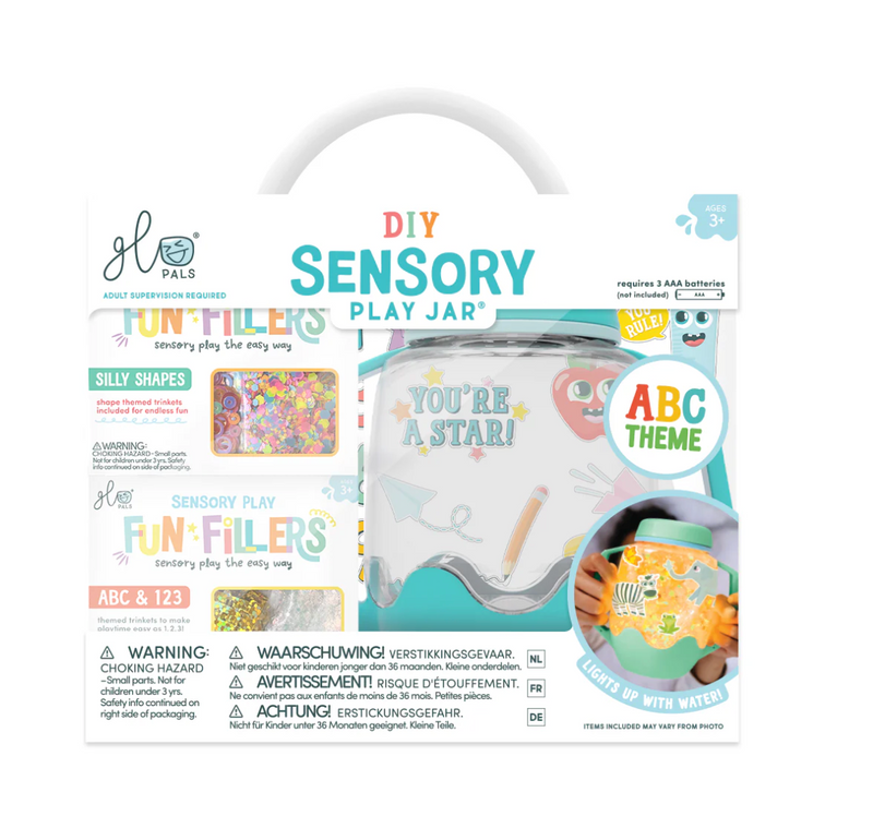 DIY Sensory Jar Gift Set - ABC