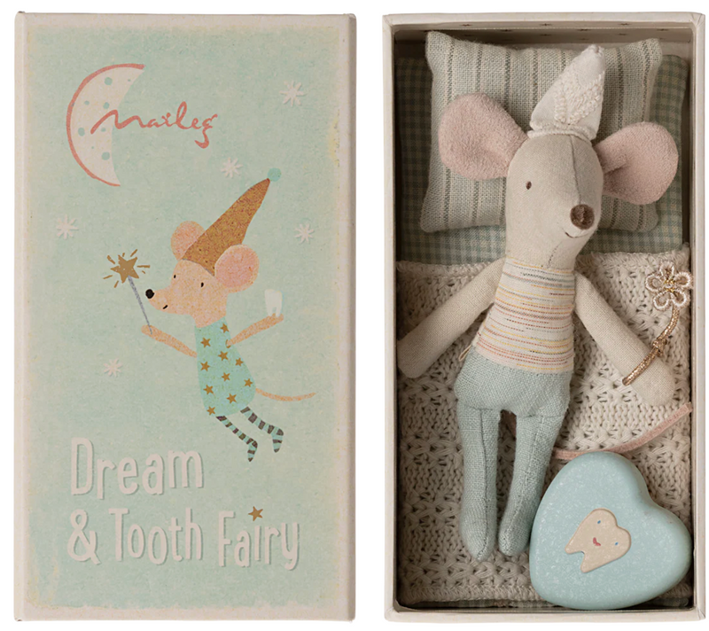 Tooth Fairy Mouse, Little Brother in Match Box